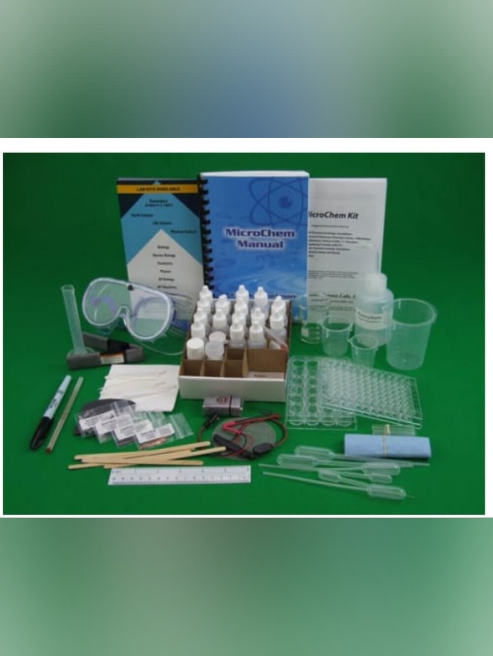 Quality Service Labs Micro Chem Experiment Lab Kit & Manual